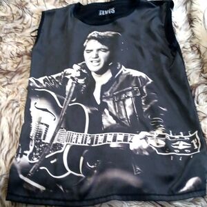ELVIS sateen top